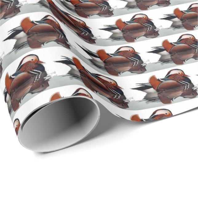 Papel De Regalo Wood Duck Thunder_Cove  (Esquina del rollo)