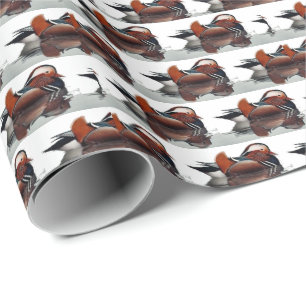 Papel De Regalo Wood Duck Thunder_Cove