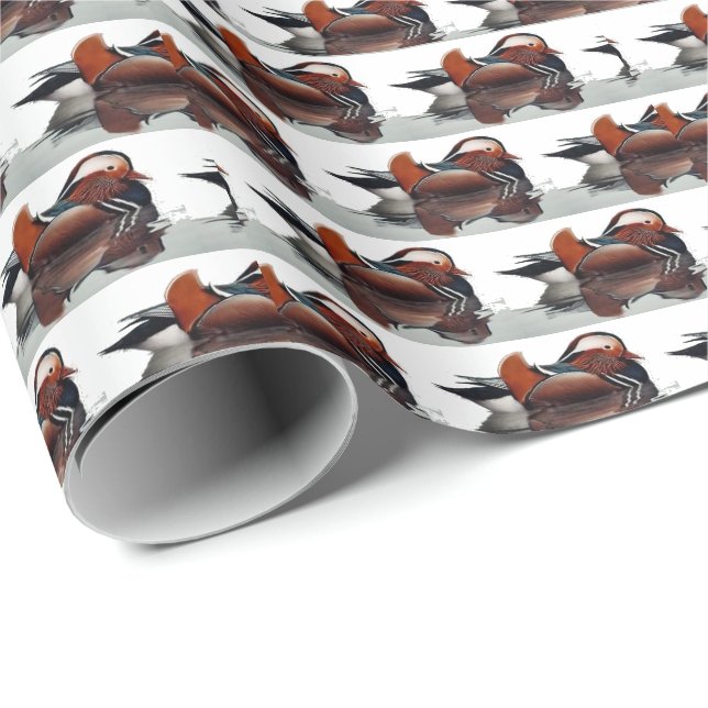 Papel De Regalo Wood Duck Thunder_Cove (Esquina del rollo)
