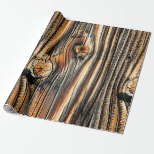 Papel De Regalo Wood Grain Pattern