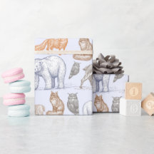 Woodland Creations Rustic Holiday Wrapee Paper