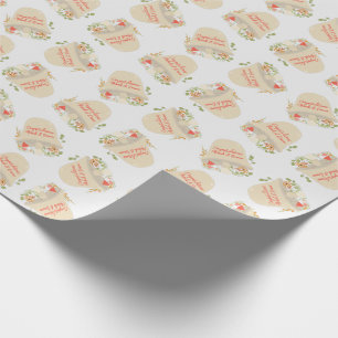 Papel De Regalo Woodland Mushroom Baby Shower
