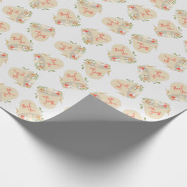 Papel De Regalo Woodland Mushroom Baby Shower Gracias
