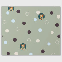 Woof-dot Jade — Patrón de terrier refinado y circu