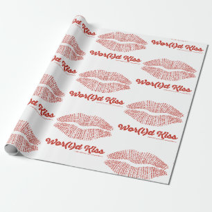 Papel de regalo World Kiss