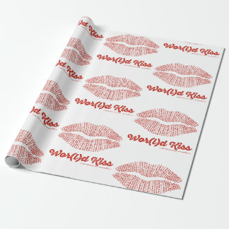 Papel de regalo World Kiss
