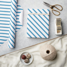 Papel De Regalo Wrap His Gift with Love to Shine Like Blue Sky