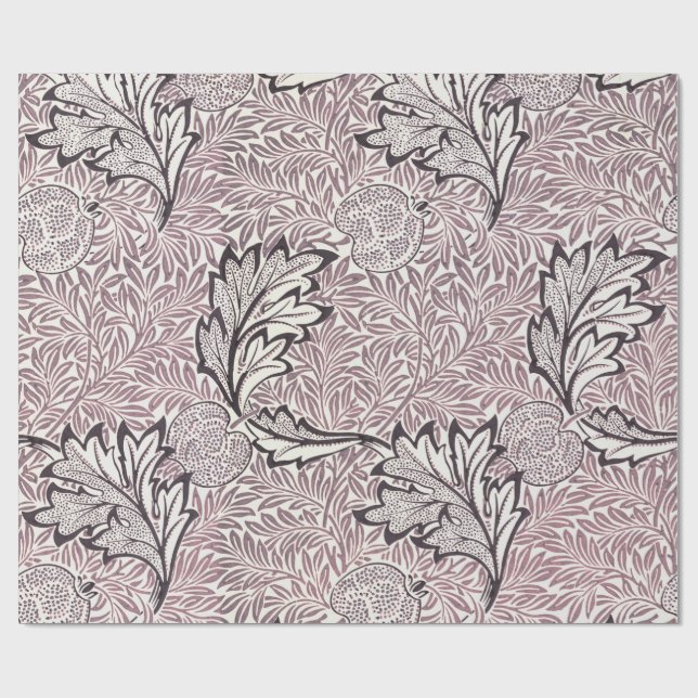 PAPEL DE REGALO WRAPPER PAPLE : WILLIAM MORRIS : APPLE (Superficie plana)
