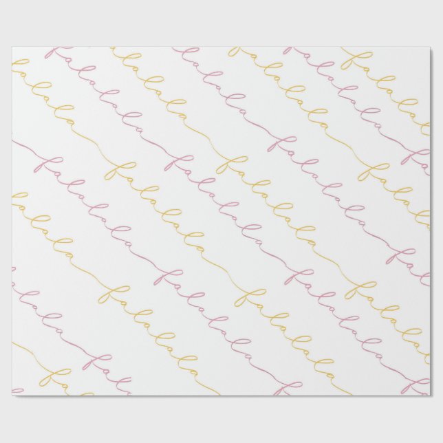 Papel De Regalo Wrapping Paper (Superficie plana)