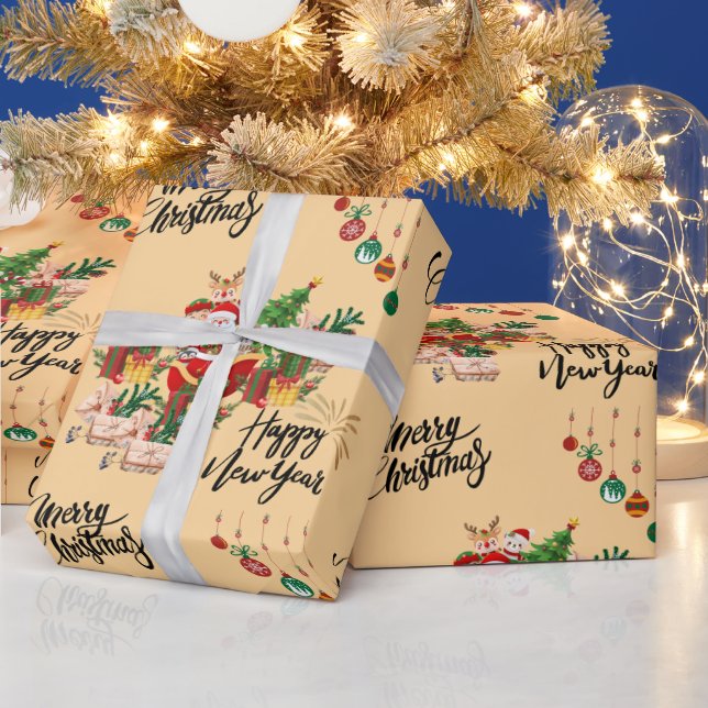Papel De Regalo Wrapping Paper (Vacaciones)