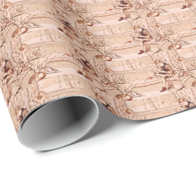Papel De Regalo Wrapping Paper (Esquina del rollo)