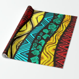 Papel De Regalo wrapping paper - african print