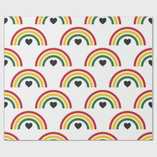 Papel De Regalo Wrapping Paper-Black History Month Wrapping Paper