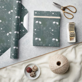 Papel De Regalo Wrapping Paper - Flower Pattern