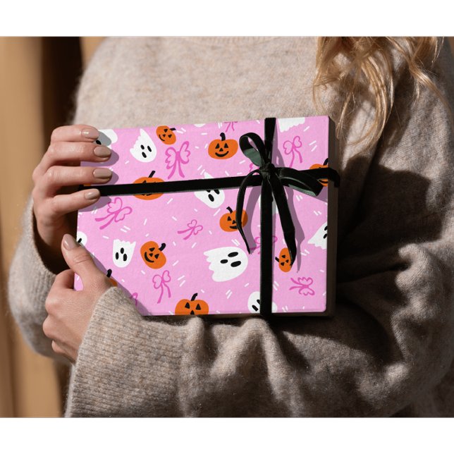 Papel De Regalo Wrapping Paper Spooky Halloween  (Subido por el creador)
