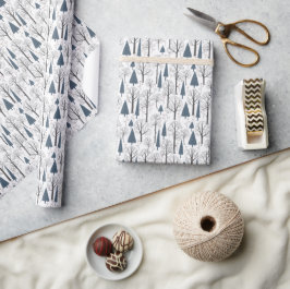 Papel De Regalo Wrapping Paper - Winter Pattern