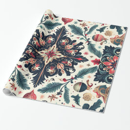Papel De Regalo Wrapping with Exclusive Christmas Motifs n8