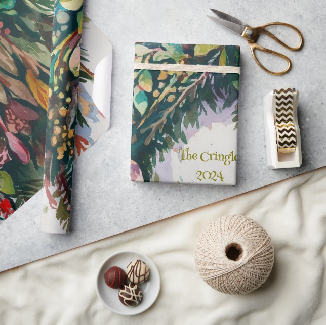 Papel De Regalo Wreath (Artesanía)