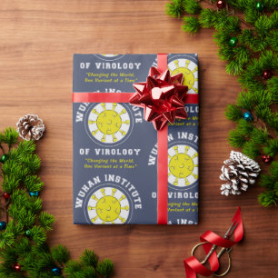 Papel De Regalo Wuhan Institute of Virology Funny Virus