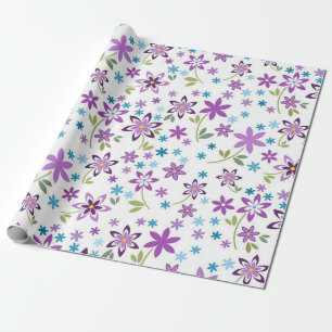 Papel De Regalo Xmas Gift Cute Floral Ditsy