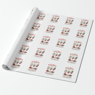 Papel De Regalo Xmas Gift Wine Lover Club