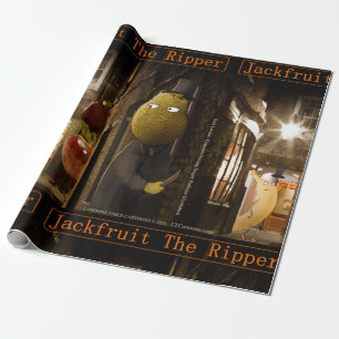 Papel De Regalo Yakarta El Destripador Divertido Rick London