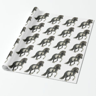 Papel De Regalo yegua islandesa Brana