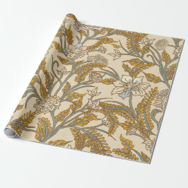 Papel De Regalo Yellow Fancy Roses