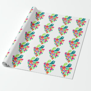 Papel De Regalo Yeti Monstruo Brillante