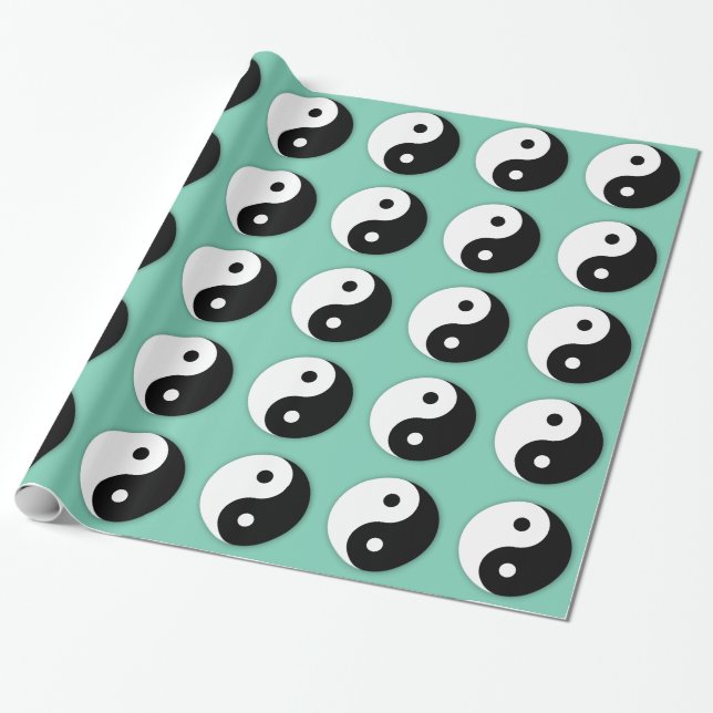 Papel De Regalo Yin Yang (Desenrollado)