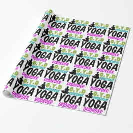 Papel De Regalo Yoga divertida