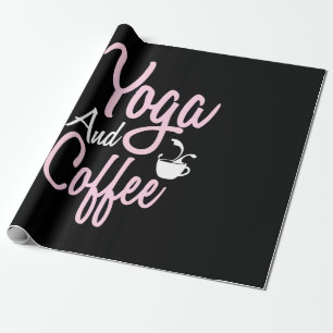Papel De Regalo Yoga Lover Yoga Y Café