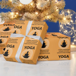 Papel De Regalo Yoga Meditación Yoga