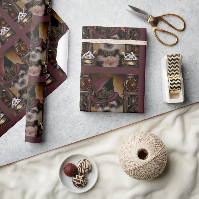 Papel De Regalo Yorkie Poo (Artesanía)