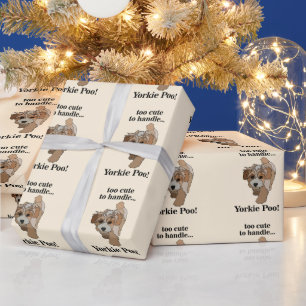 Papel De Regalo Yorkie Poo Yorkipoo Perro Lindo