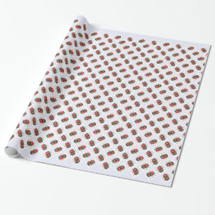 Papel De Regalo Yorkshire Terrier Santa Paws