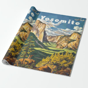 Papel De Regalo Yosemite Travel Art