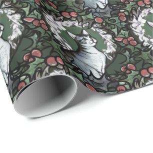 Papel De Regalo Yule Kitty Cat