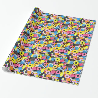 Papel De Regalo Yummy Licorice dulce todo tipo de colores dulces