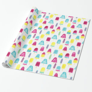 Papel De Regalo Yummy Popsicles