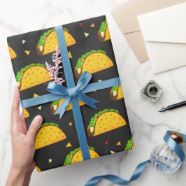 Papel De Regalo Yummy Taco Pattern