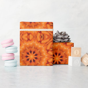 Papel De Regalo zanahorias fractales