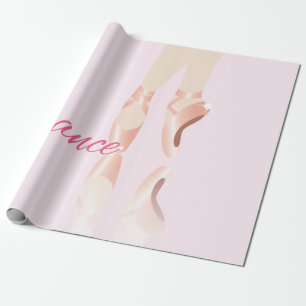 Papel De Regalo Zapatillas de ballet de baile