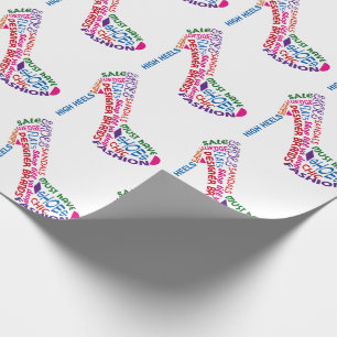 Papel De Regalo Zapato de alta calidad