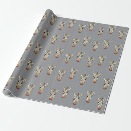 Papel De Regalo Zebra's Head Wrapping Paper