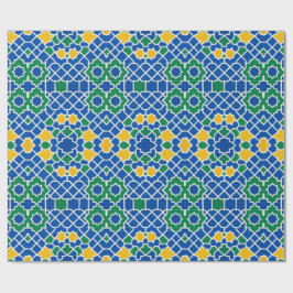 Papel De Regalo zelij marroquí