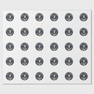 Papel De Regalo Zodiaco Celestial Gato Diseño de camiseta de gato