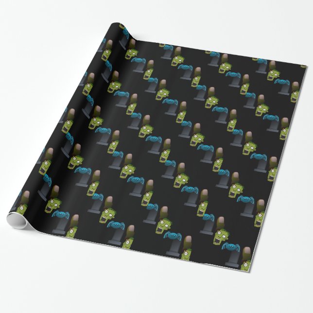 Papel De Regalo zombi (Desenrollado)