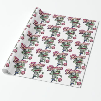 Papel De Regalo Zombies eat Brains