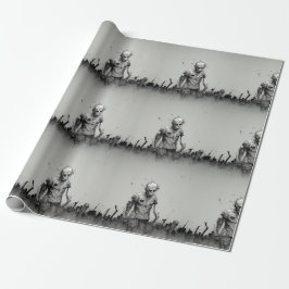 Papel de regalo zombificado